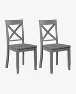 Pocatello X-Back Dining Chairs Set of 2