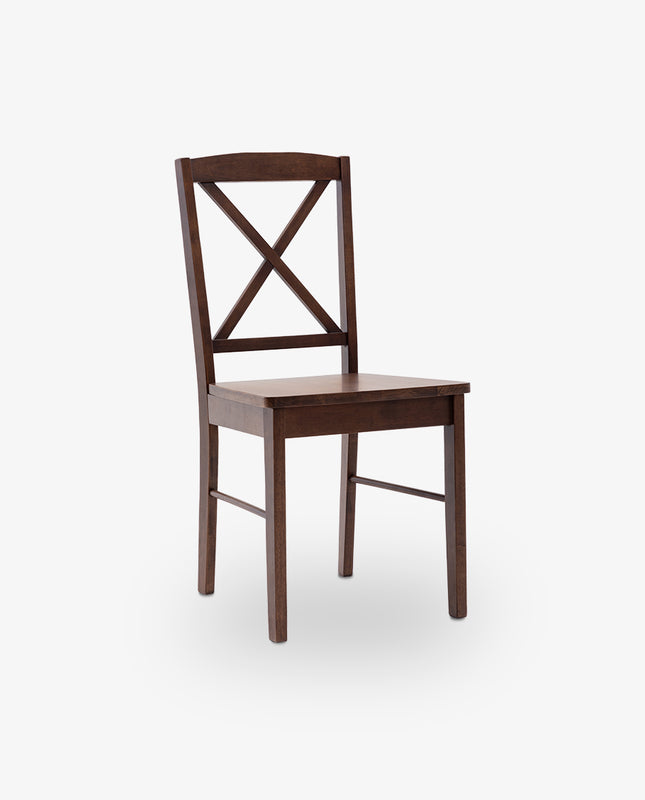 Spokane Cross-Back Dining Chairs Set of 2