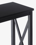 rubber wood console table